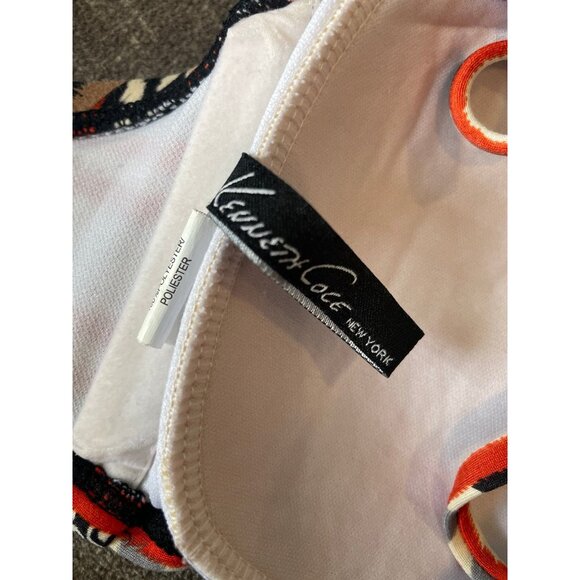 Kenneth Cole New York printed Bikini Top padded - Picture 3 of 4